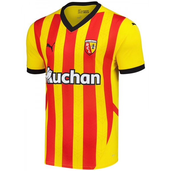 RC Lens maillot domicile uniforme de football adulte premier maillot de football sportswear pour hommes 2024-2025